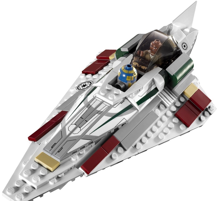 Mace Windu's Jedi Starfighter ( Lego 7868 ) imagen c