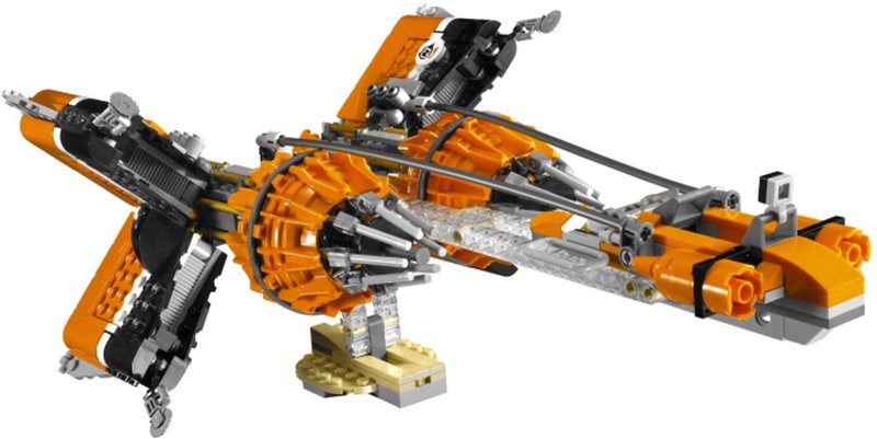 Anakin's and Sebulba's Podracers ( Lego 7962 ) imagen b