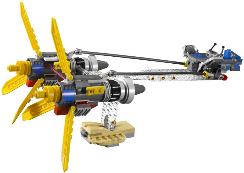 Anakin's and Sebulba's Podracers ( Lego 7962 ) imagen c