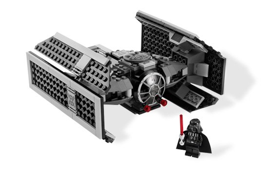 Darth Vader's TIE Fighter ( Lego 8017 ) imagen a