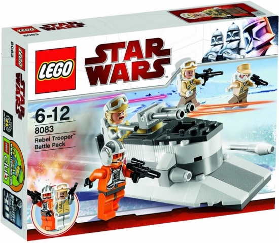 Rebel Trooper Battle Pack ( Lego 8083 ) imagen d