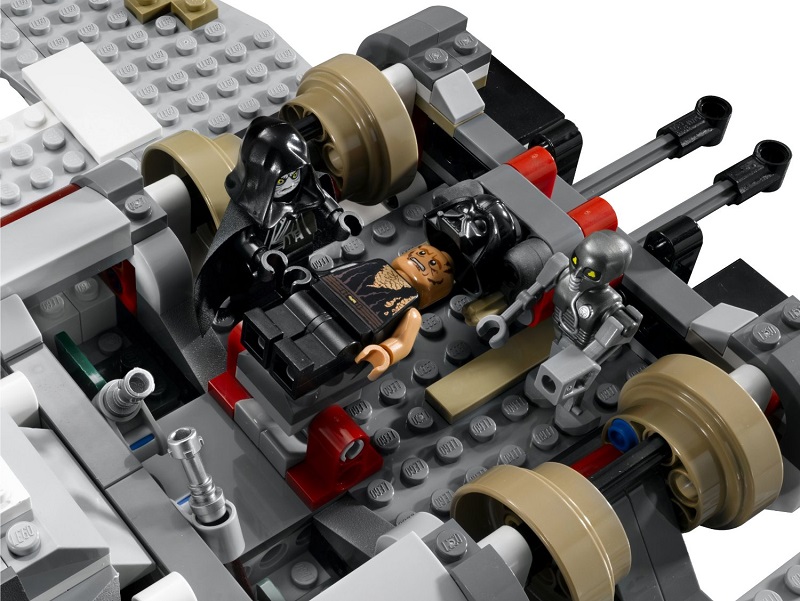 Emperor Palpatine's Shuttle ( Lego 8096 ) imagen b