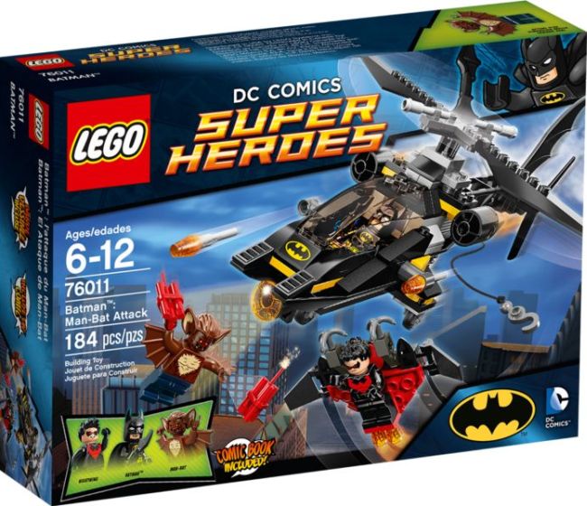 Batman: El Ataque de Man-Bat ( Lego 76011 ) imagen b