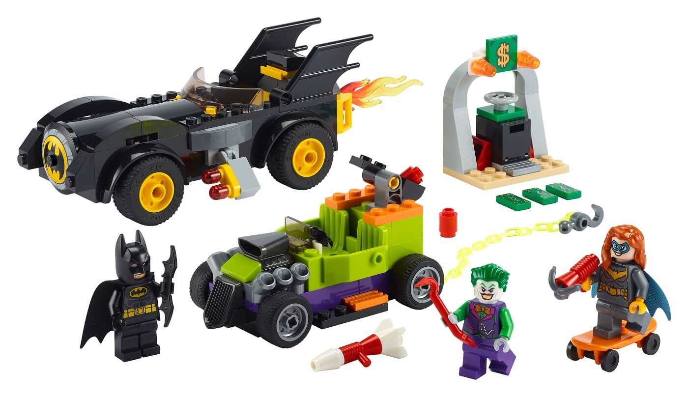 Batman vs The Joker Persecucion en el Batmobile ( Lego 76180 ) imagen a