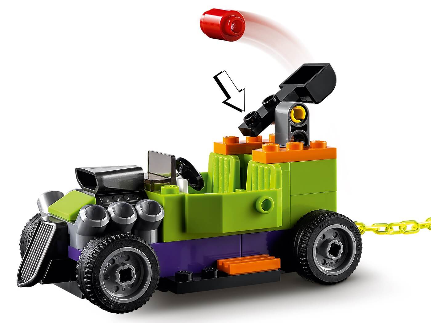 Batman vs The Joker Persecucion en el Batmobile ( Lego 76180 ) imagen d