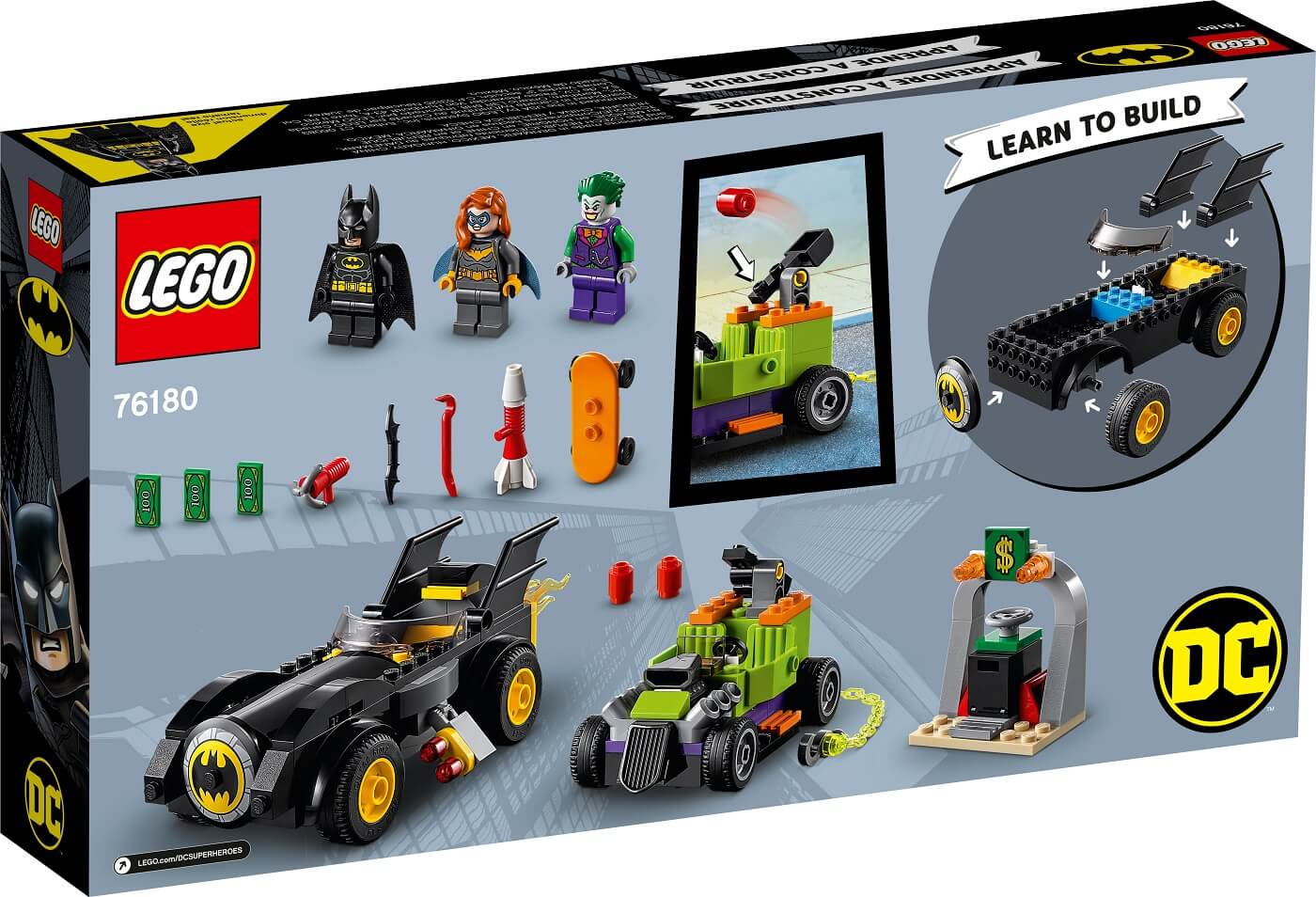 Batman vs The Joker Persecucion en el Batmobile ( Lego 76180 ) imagen g