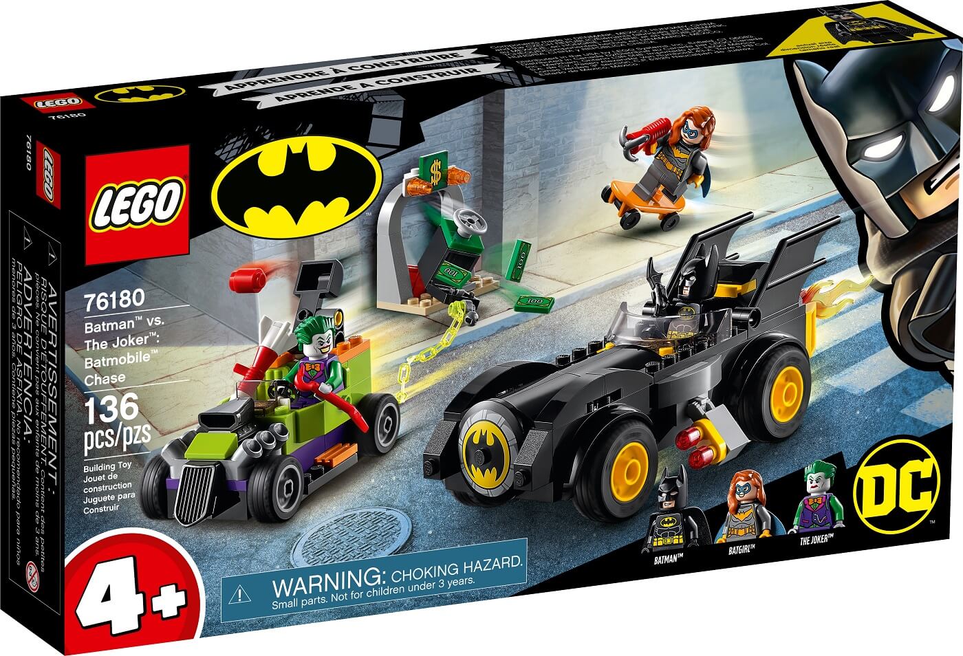 Batman vs The Joker Persecucion en el Batmobile ( Lego 76180 ) imagen h