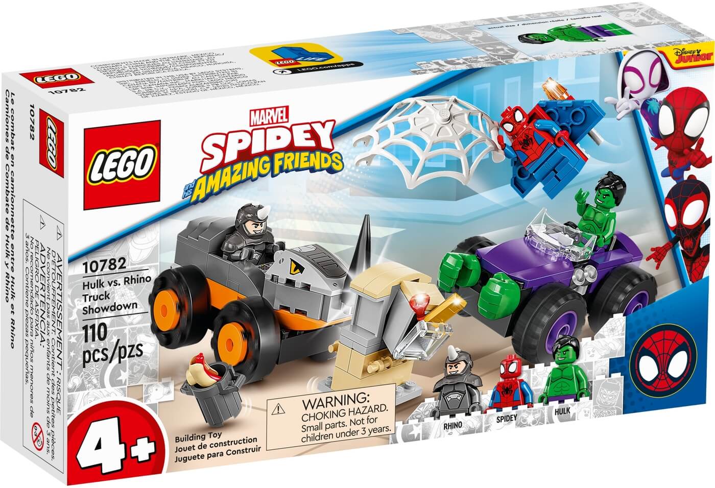 Camiones de Combate de Hulk y Rino ( Lego 10782 ) imagen f