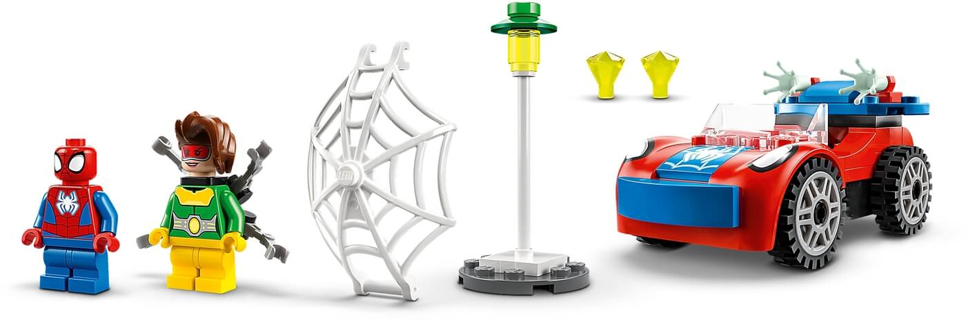 Coche de Spider-Man y Doc Ock ( Lego 10789 ) imagen b