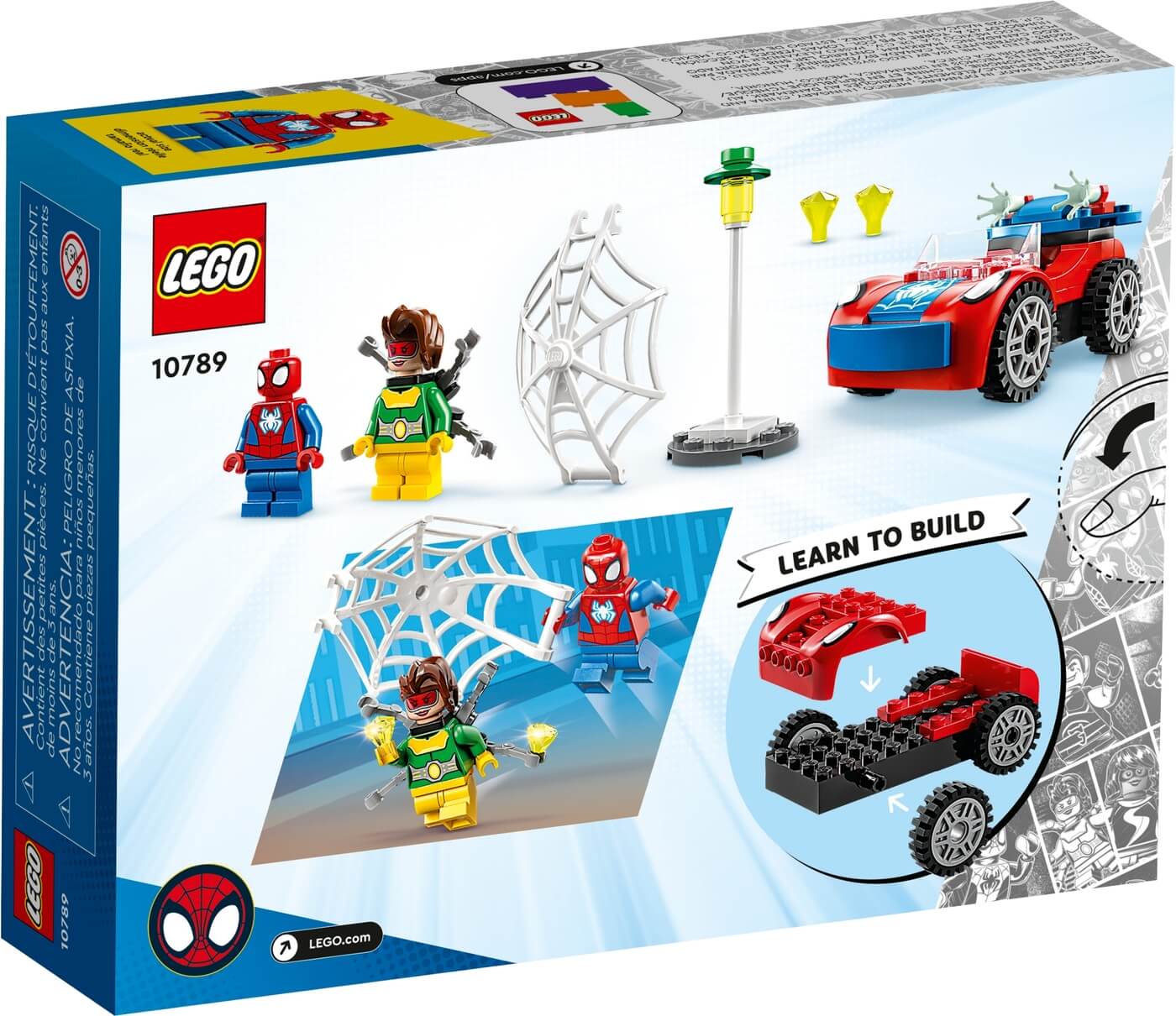 Coche de Spider-Man y Doc Ock ( Lego 10789 ) imagen e