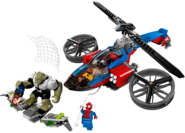 Rescate en el Helicóptero Araña ( Lego 76016 ) imagen a