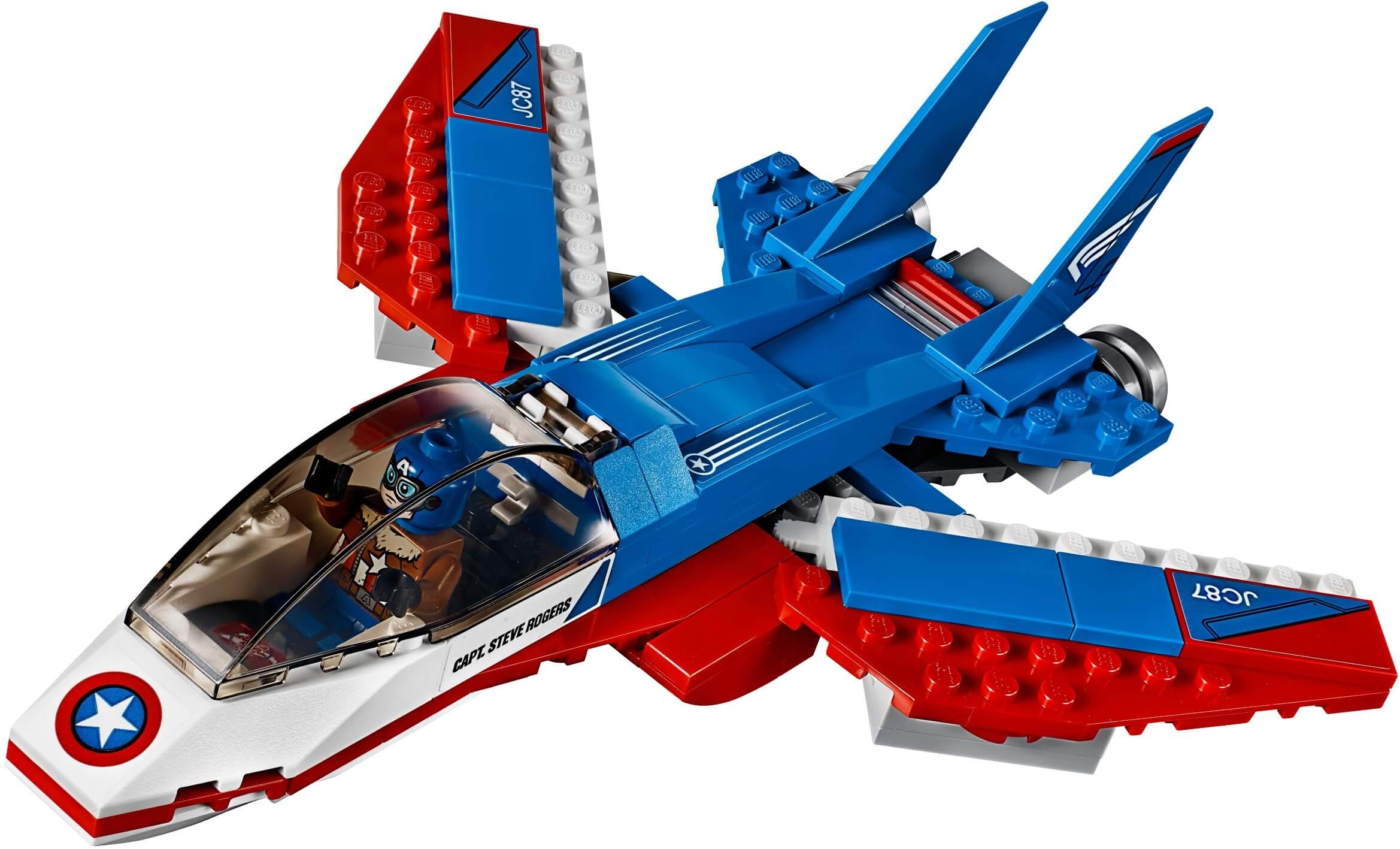 Jet del Capitán América ( Lego 76076 ) imagen b