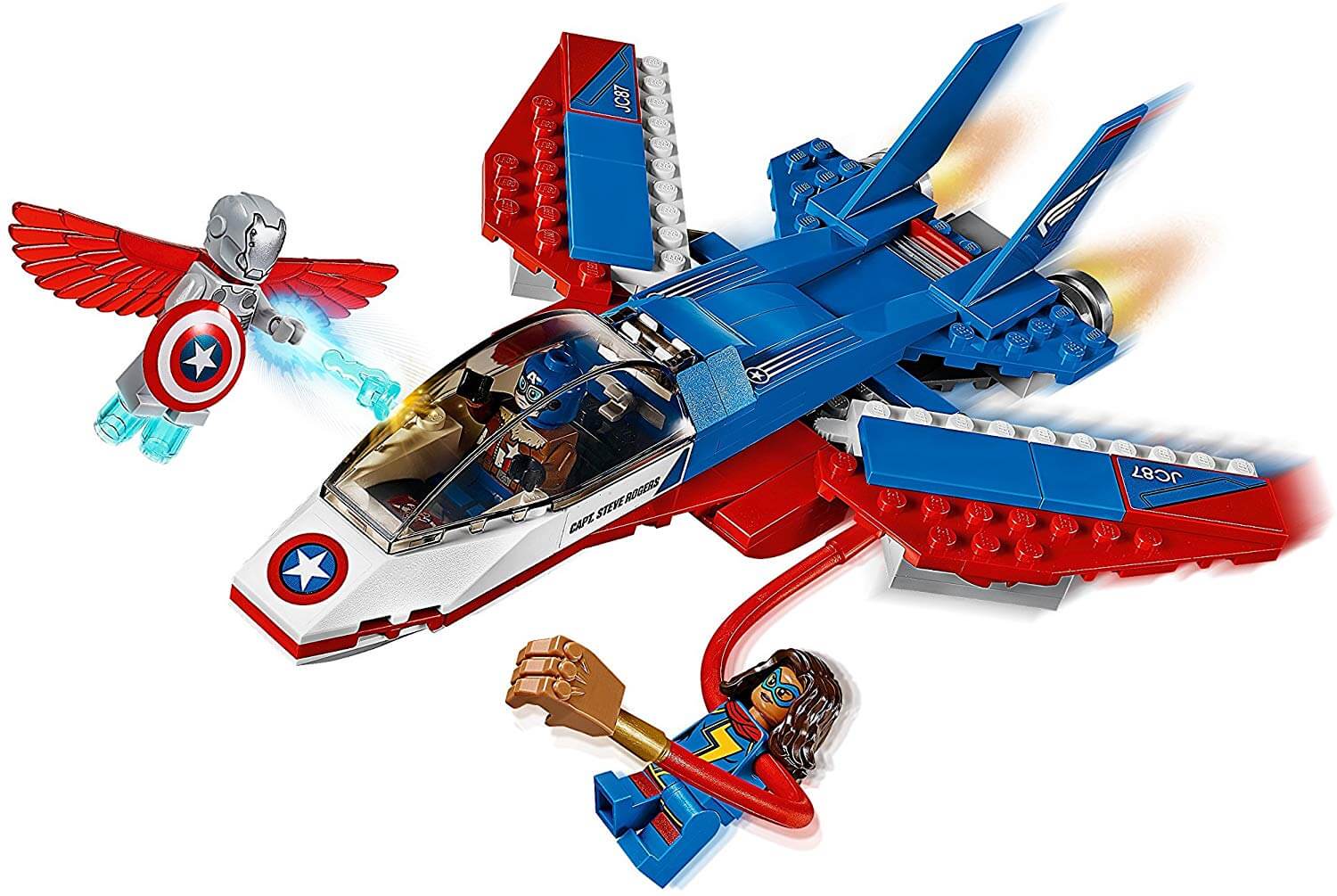 Jet del Capitán América ( Lego 76076 ) imagen d
