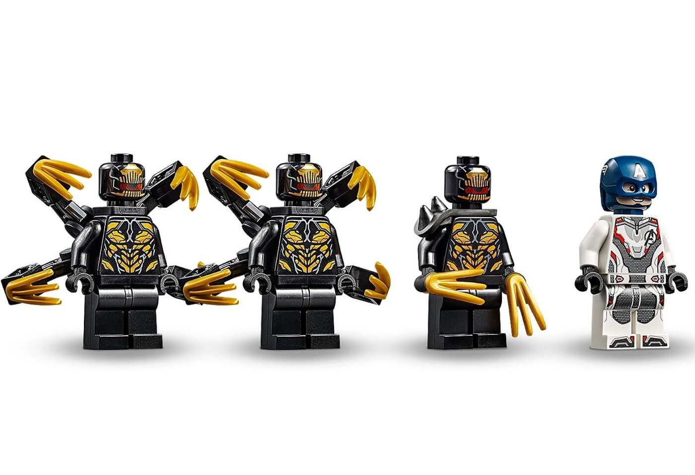 Capitan America Ataque de los Outriders ( Lego 76123 ) imagen c