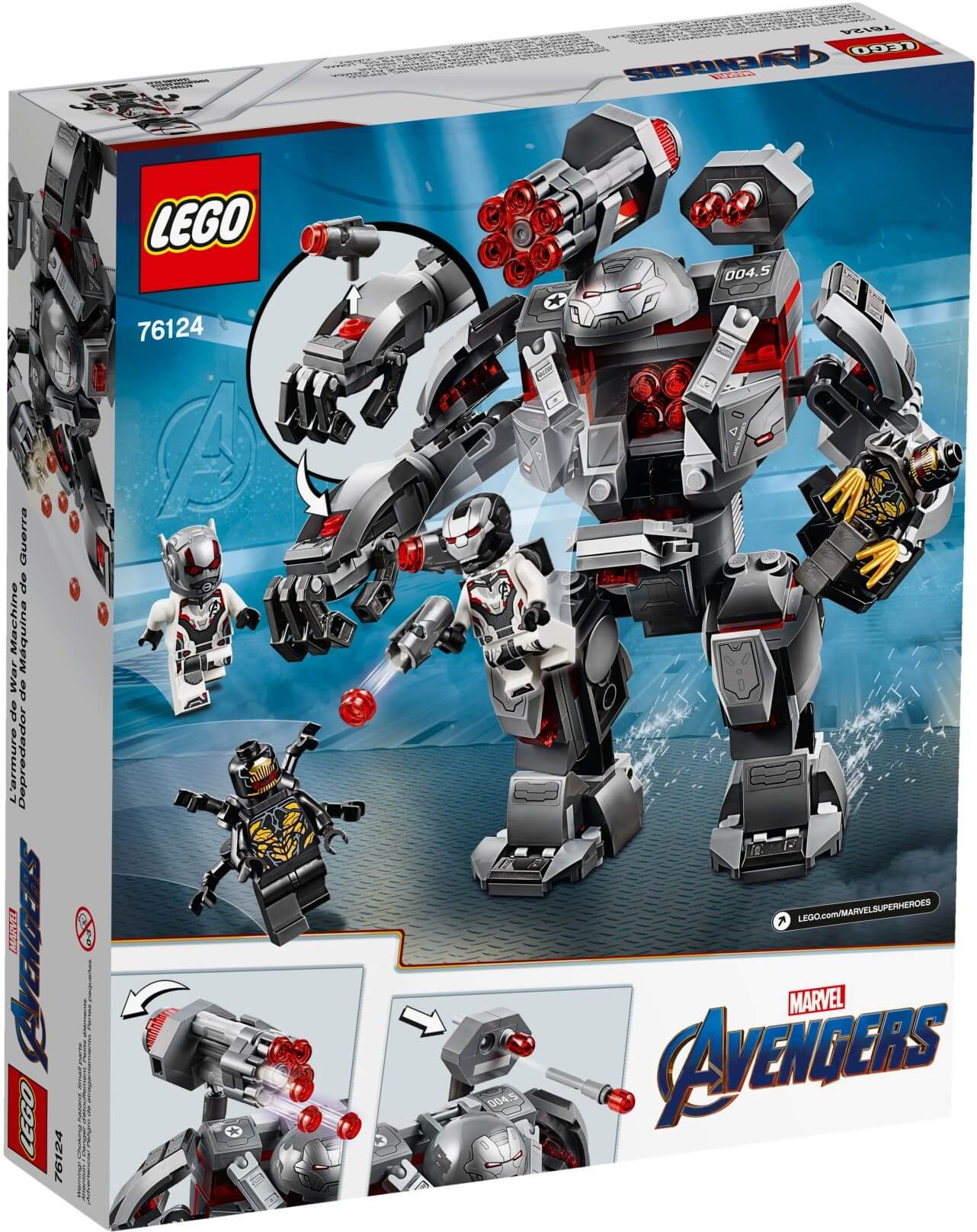 Depredador Máquina de Guerra ( Lego 76124 ) imagen c