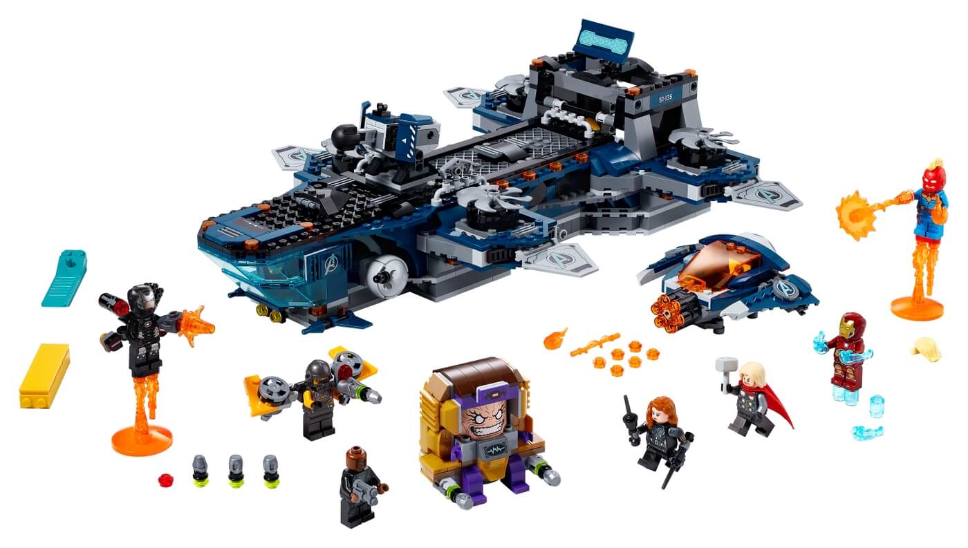 Helitransporte de los Vengadores ( Lego 76153 ) imagen a