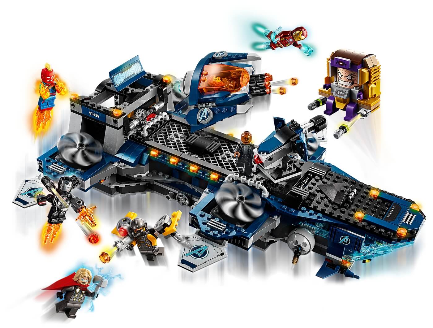 Helitransporte de los Vengadores ( Lego 76153 ) imagen c