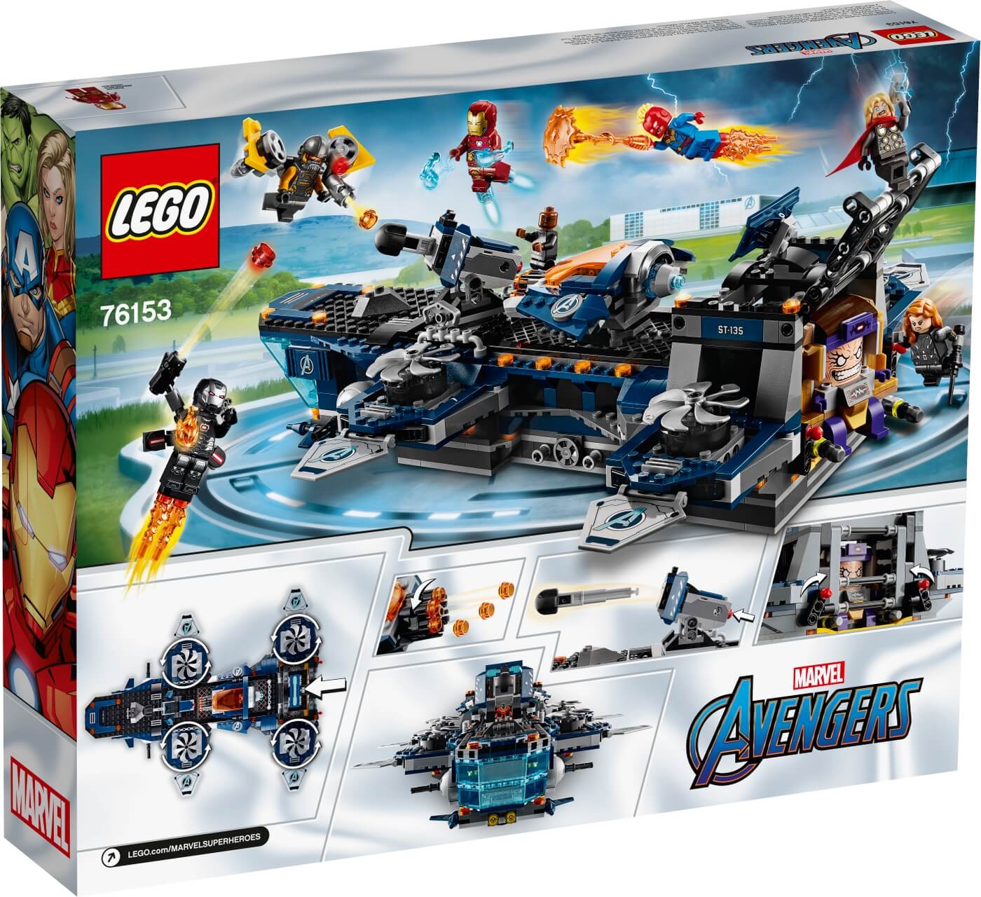 Helitransporte de los Vengadores ( Lego 76153 ) imagen g