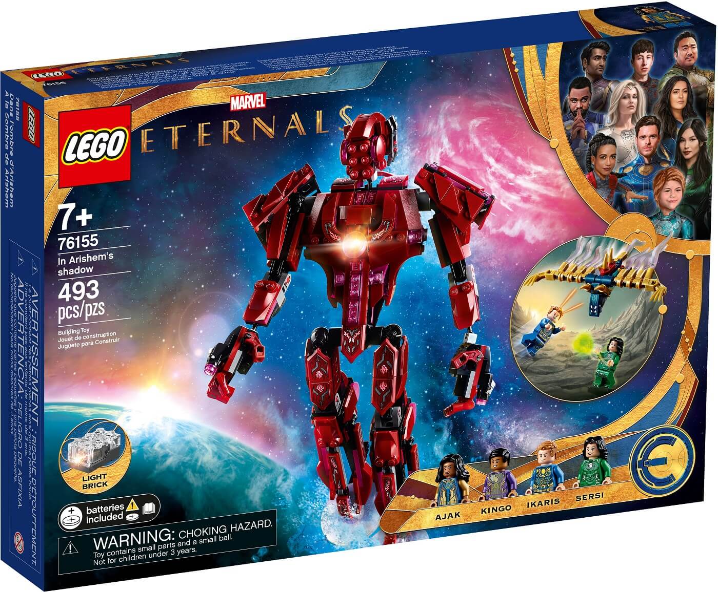 A la Sombra de Arishem Eternals ( Lego 76155 ) imagen h