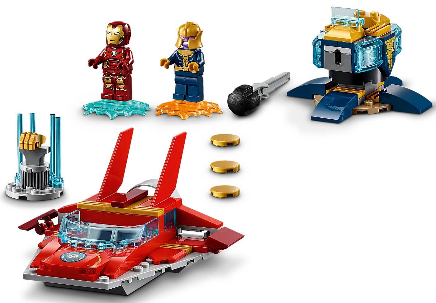 Avengers Iron Man vs Thanos ( Lego 76170 ) imagen c