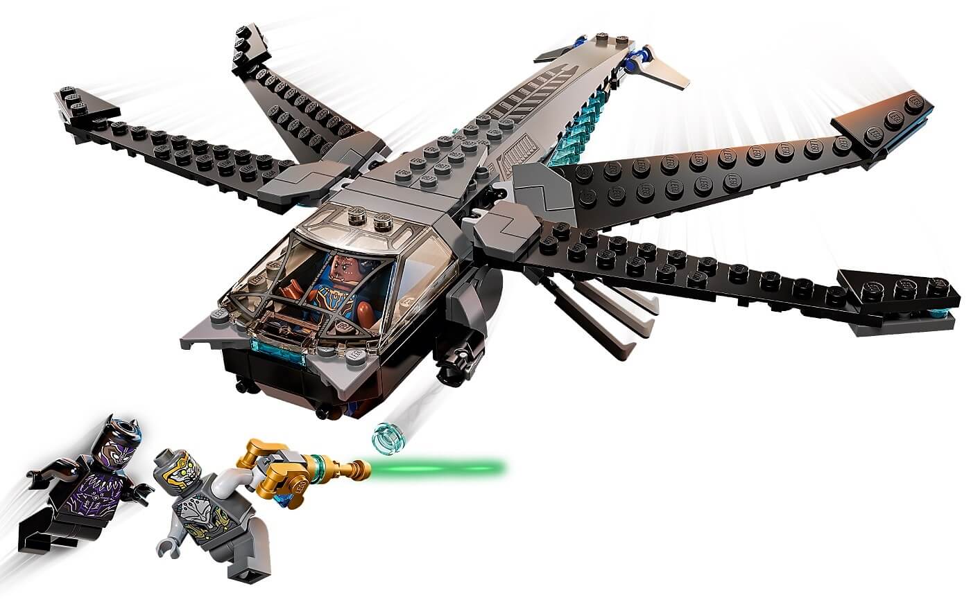 Dragon Flyer de Black Panther ( Lego 76186 ) imagen b