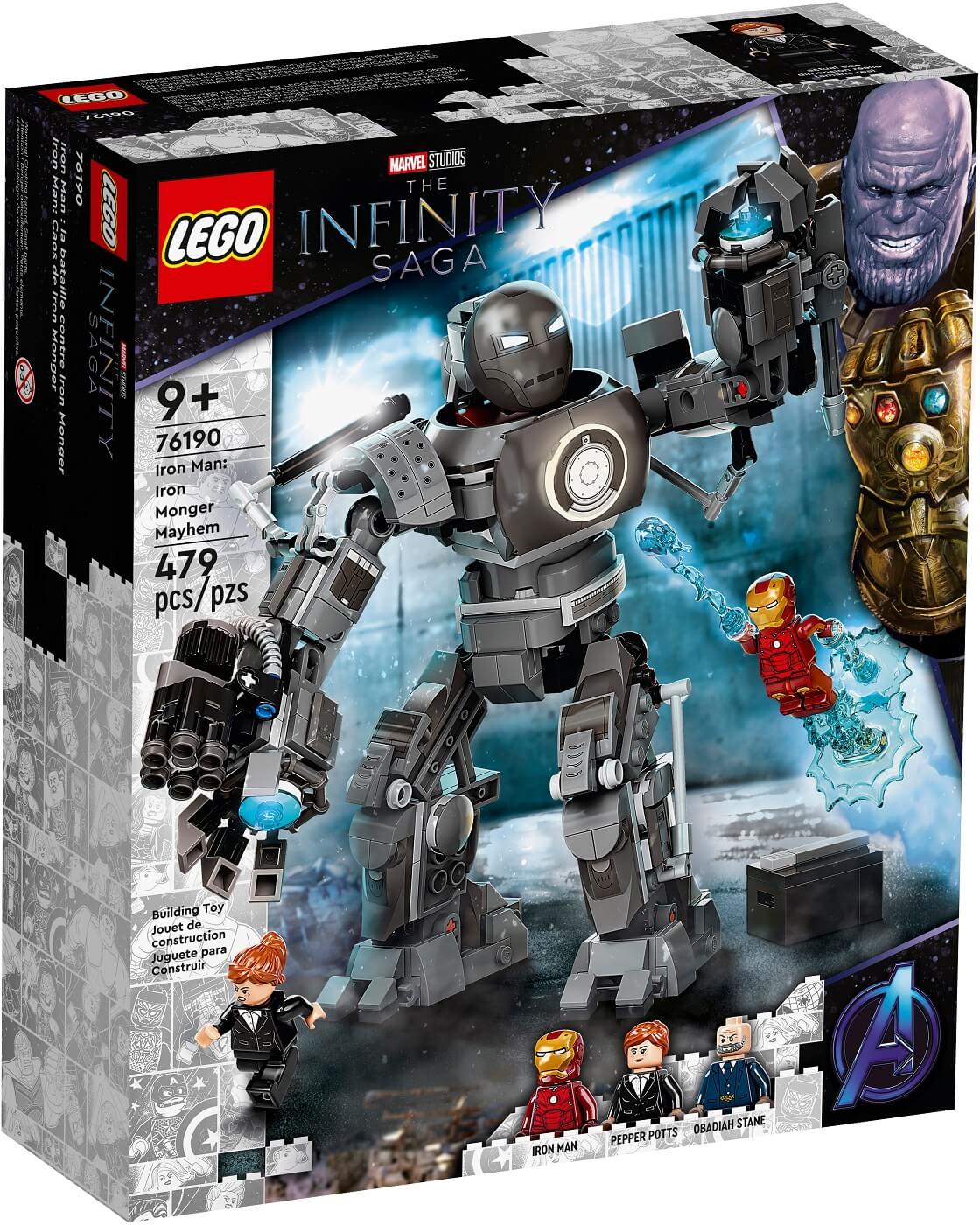 Iron Man Caos de Iron Monger ( Lego 76190 ) imagen i
