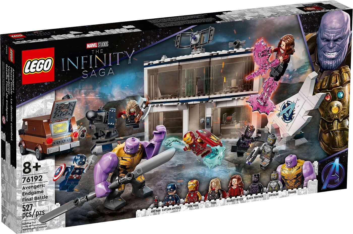 The Infinitity Saga Vengadores Batalla Final de Endgame ( Lego 76192 ) imagen i