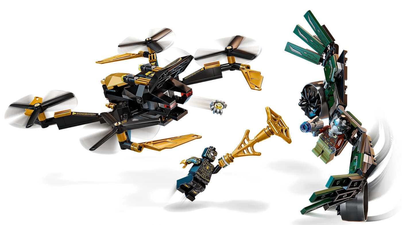 Duelo del Dron de Spider-Man ( Lego 76195 ) imagen b