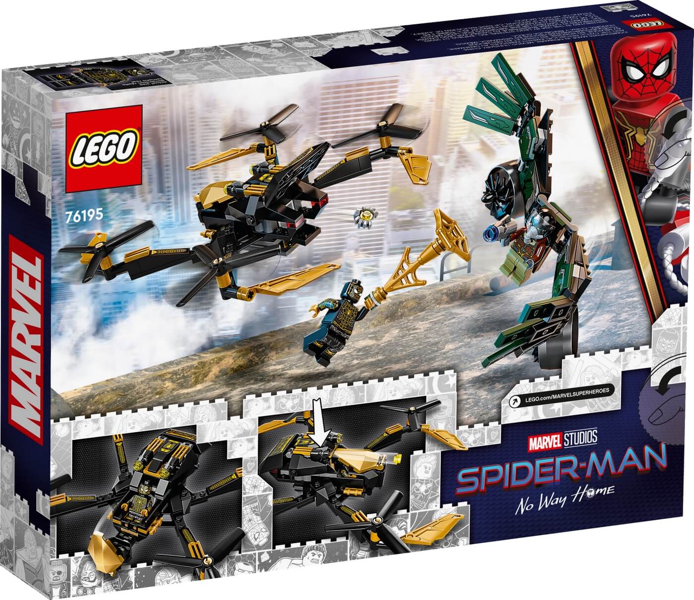 Duelo del Dron de Spider-Man ( Lego 76195 ) imagen f