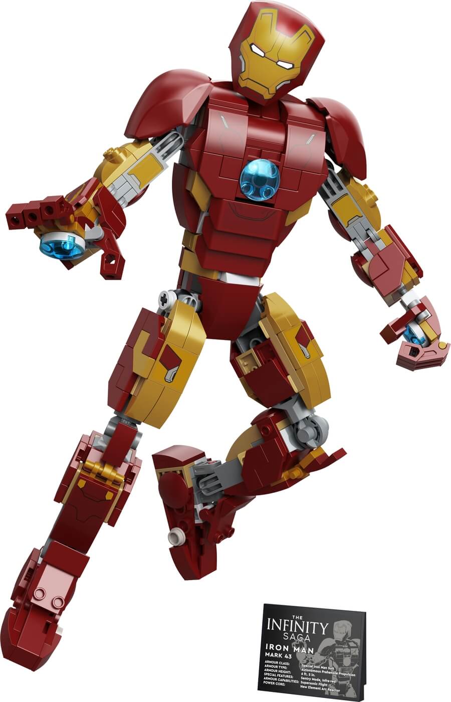Figura de Iron Man ( Lego 76206 ) imagen a