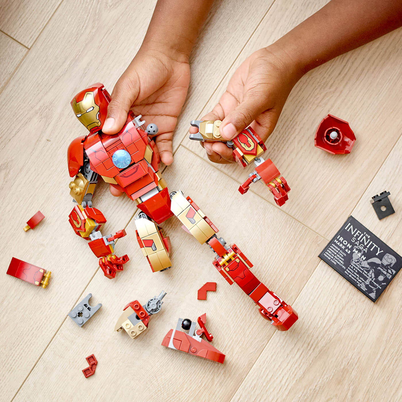 Figura de Iron Man ( Lego 76206 ) imagen d