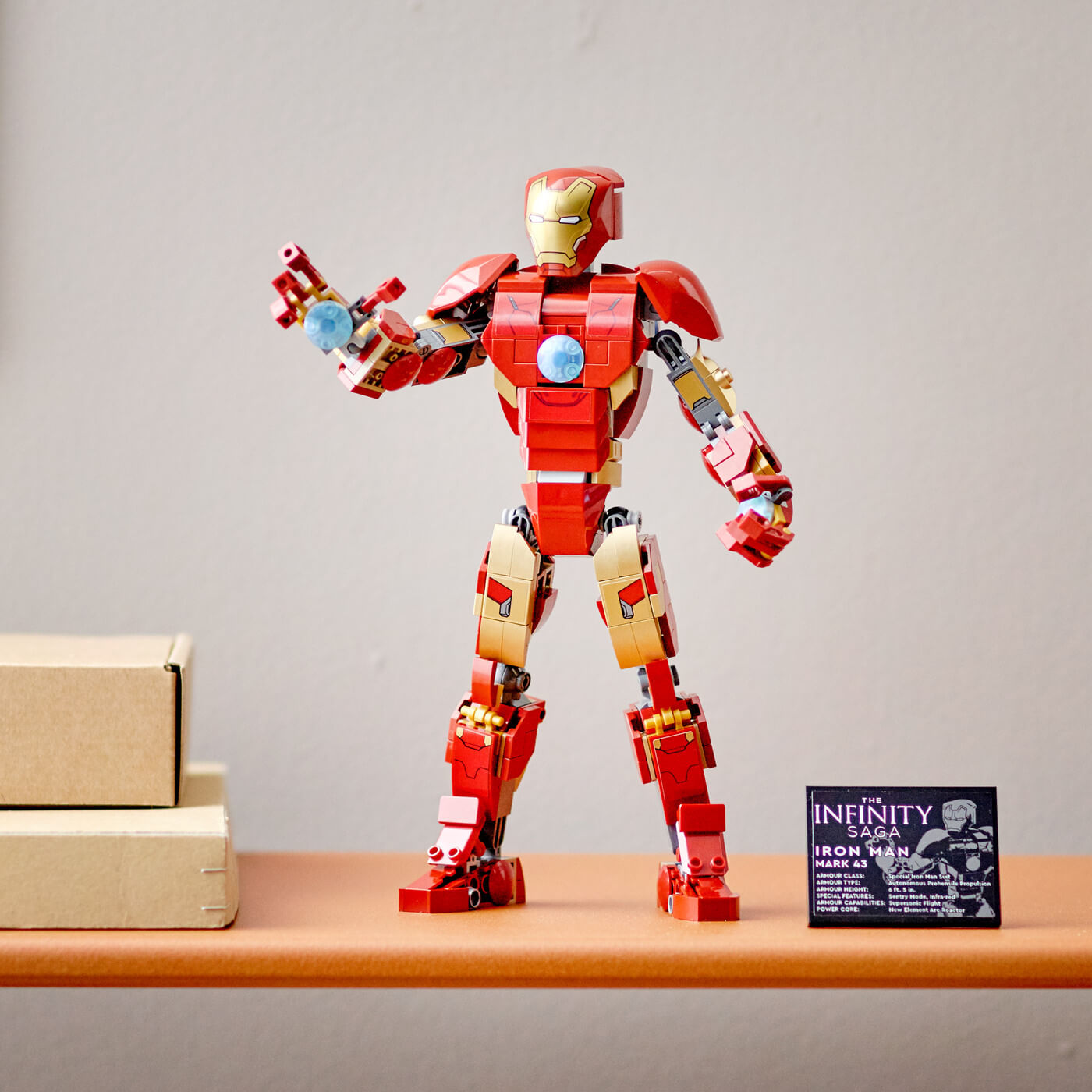 Figura de Iron Man ( Lego 76206 ) imagen e