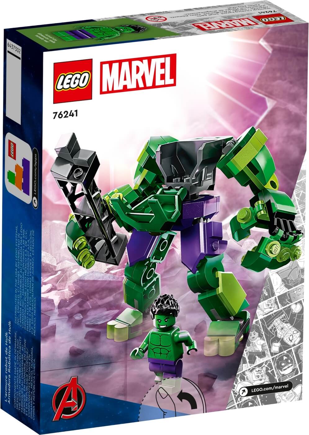 Armadura Robotica de Hulk ( Lego 76241 ) imagen e