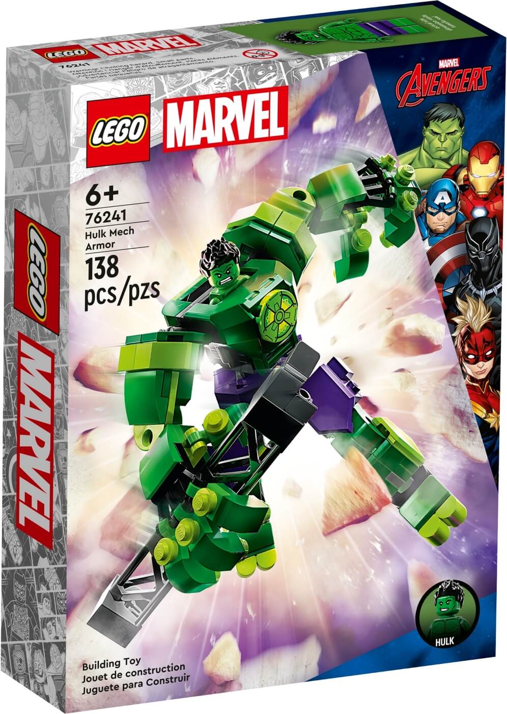 Armadura Robotica de Hulk ( Lego 76241 ) imagen f