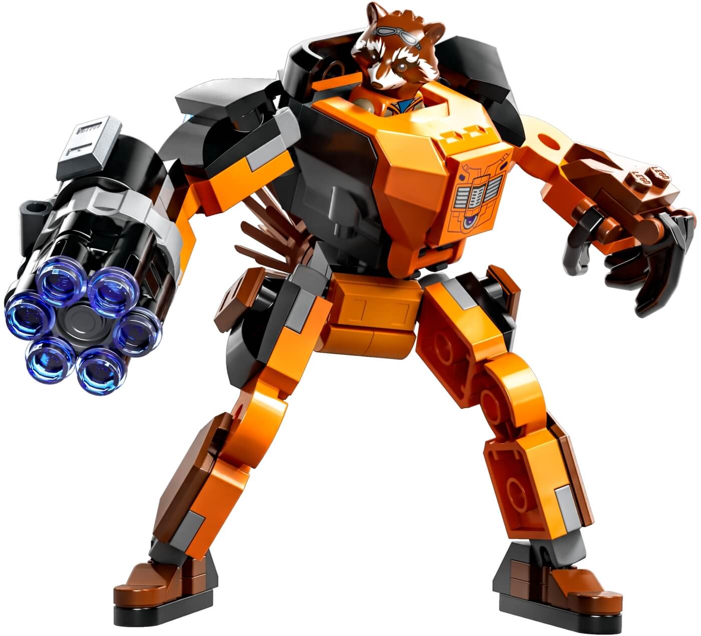 Armadura Robotica de Rocket ( Lego 76243 ) imagen a