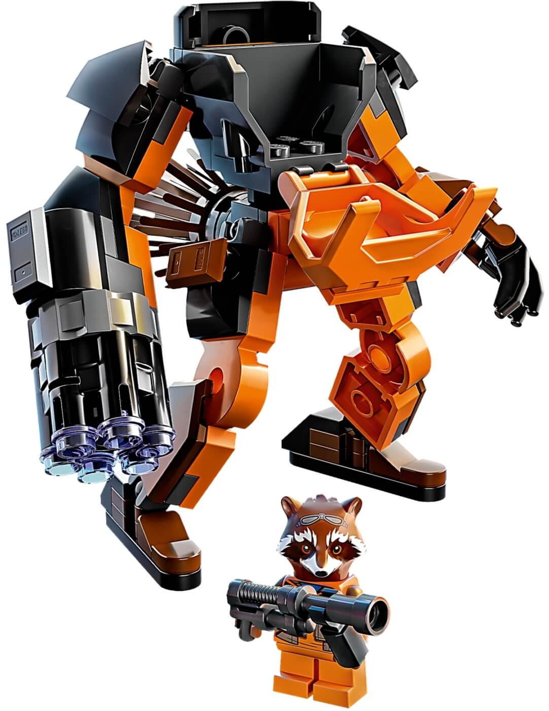 Armadura Robotica de Rocket ( Lego 76243 ) imagen b