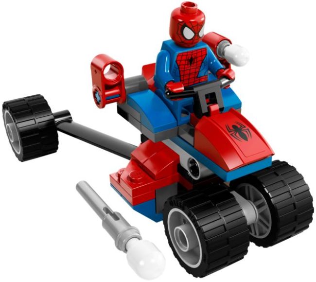 El Trike Araña vs. Electro ( Lego 76014 ) imagen b