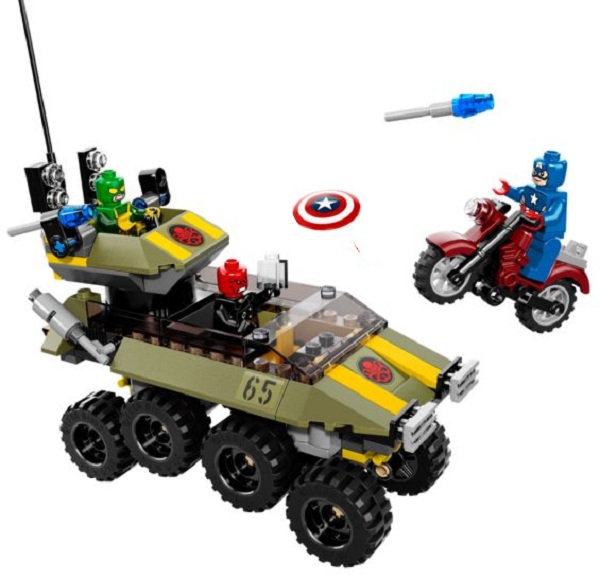 Capitán América vs. Hydra ( Lego 76017 ) imagen a