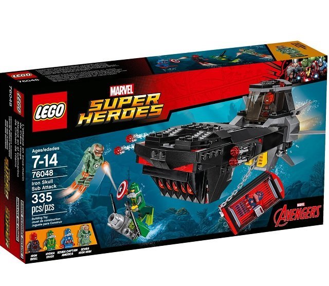 Ataque en el submarino de Cráneo de Hierro ( Lego 76048 ) imagen f