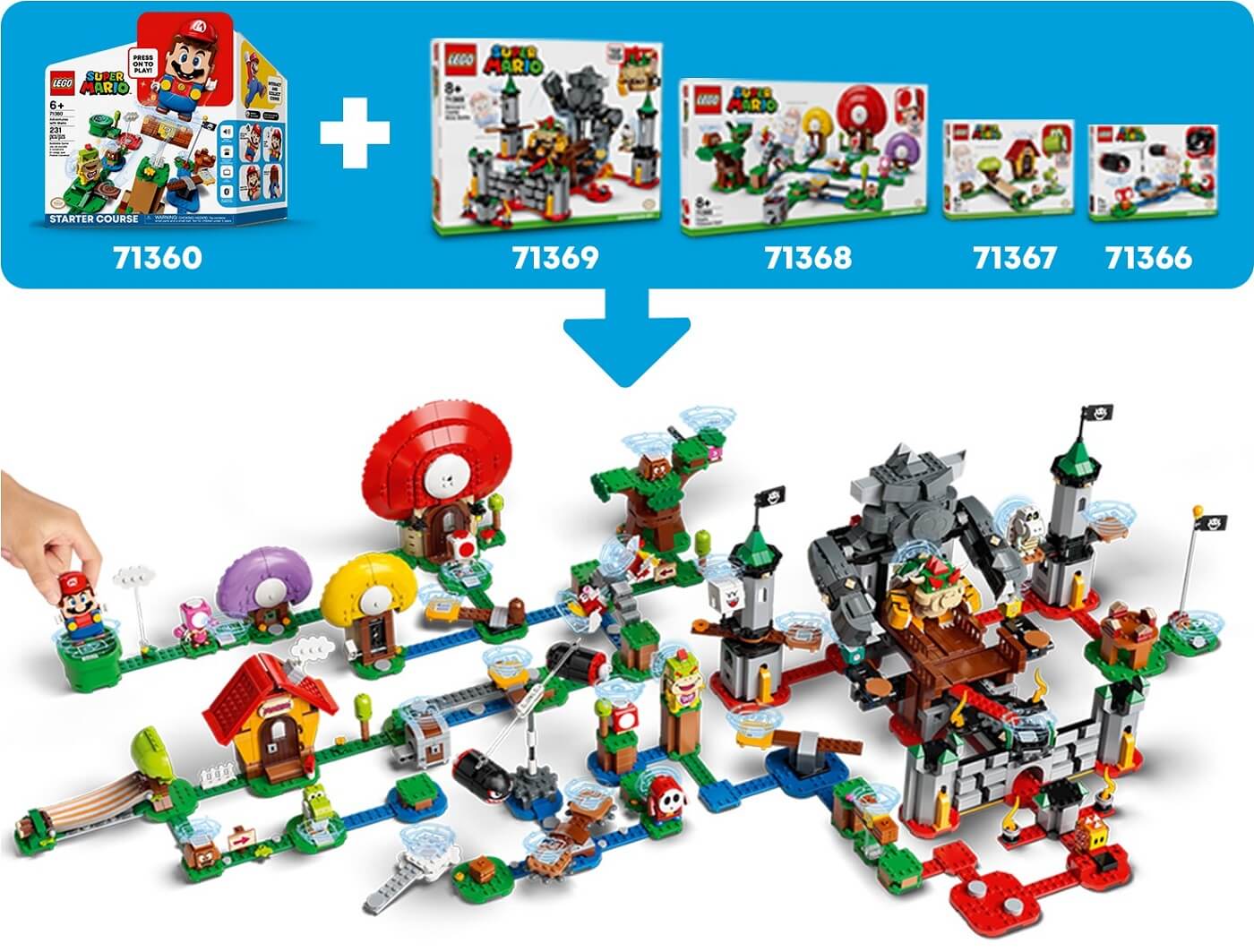 Casa de Mario y Yoshi Set de Expansion ( Lego 71367 ) imagen d