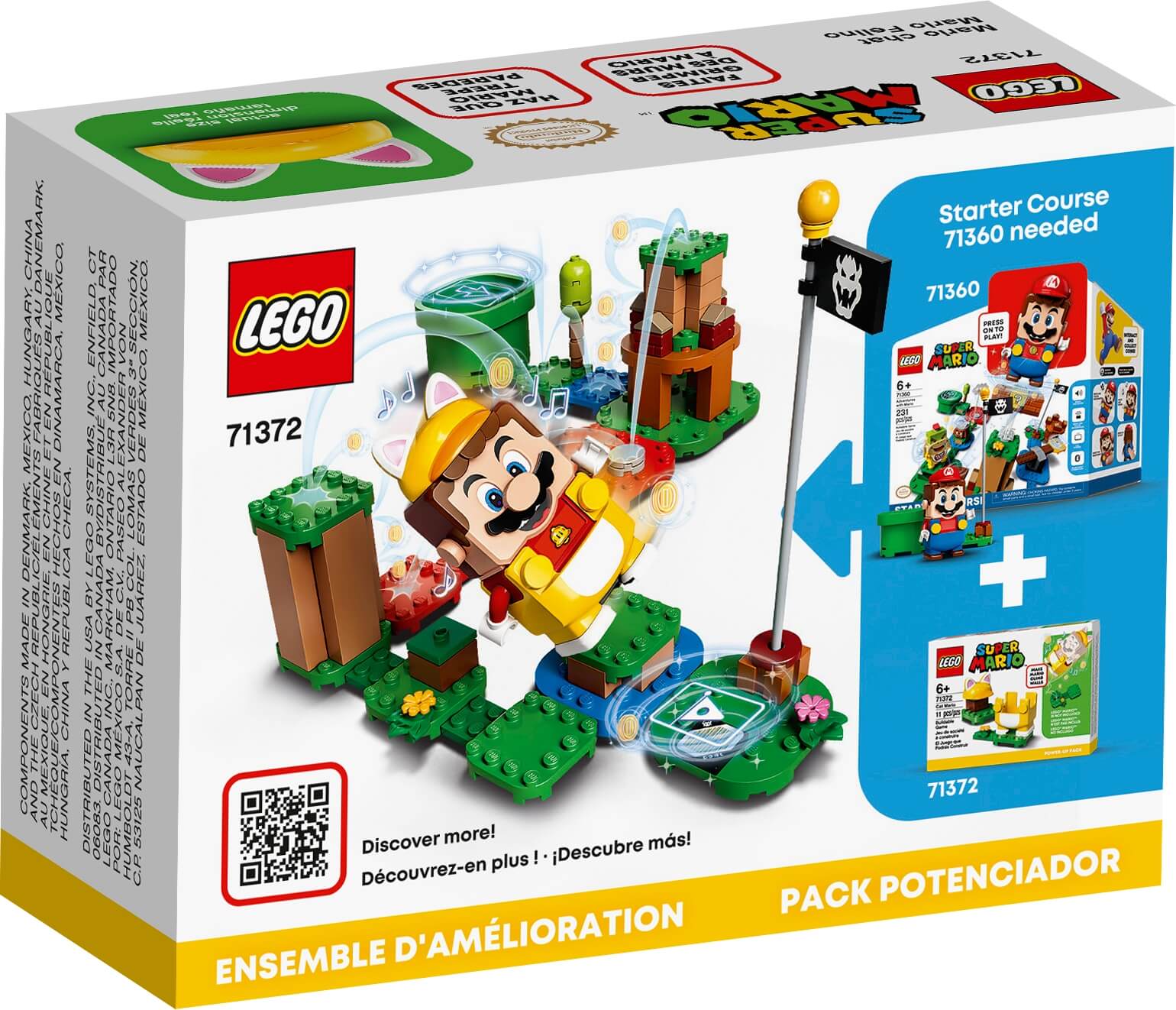 Pack Potenciador Mario Felino ( Lego 71372 ) imagen b