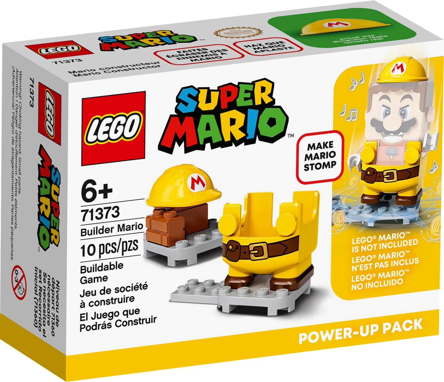 Pack Potenciador Mario Constructor ( Lego 71373 ) imagen c
