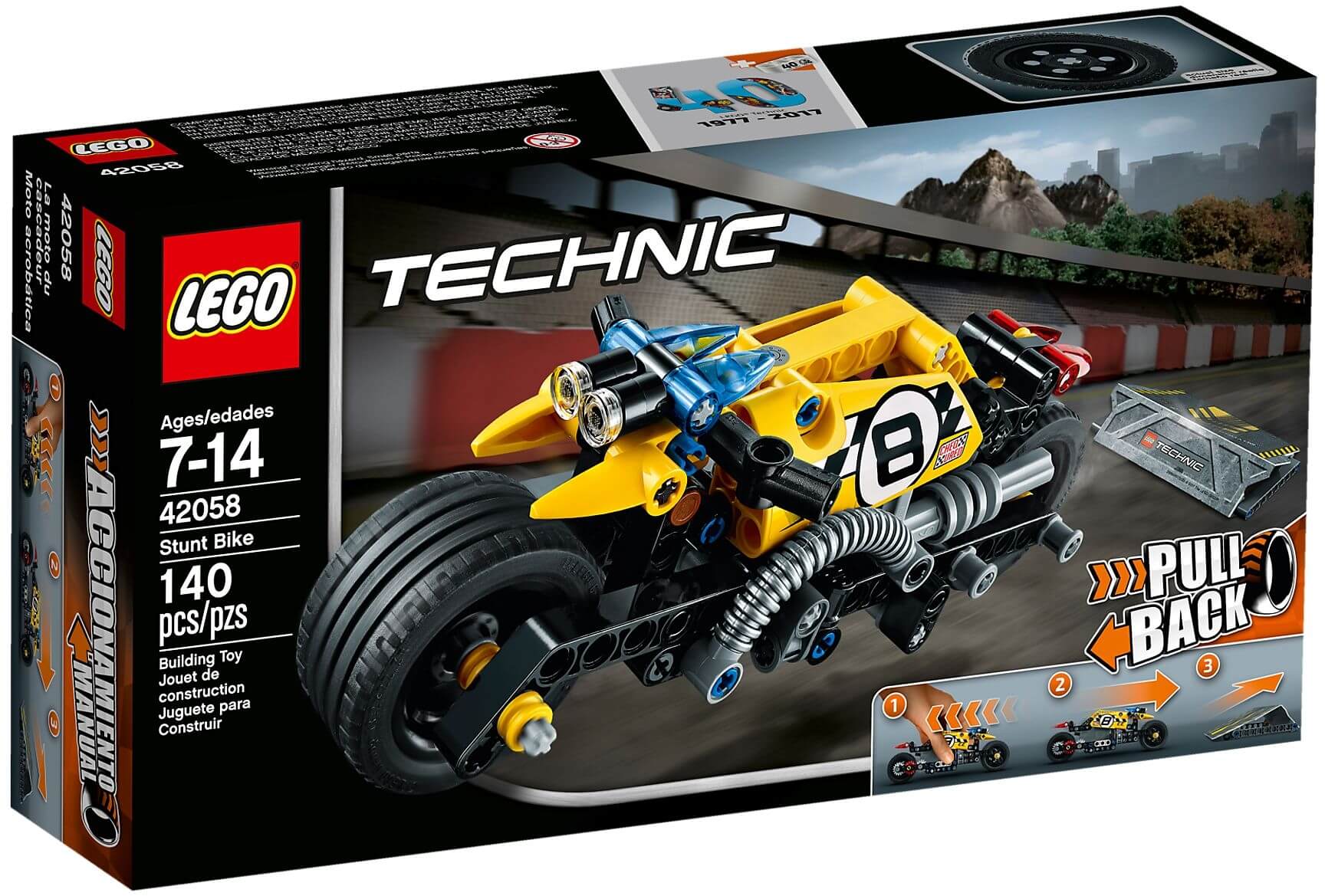 Moto acrobatica ( Lego 42058 ) imagen g