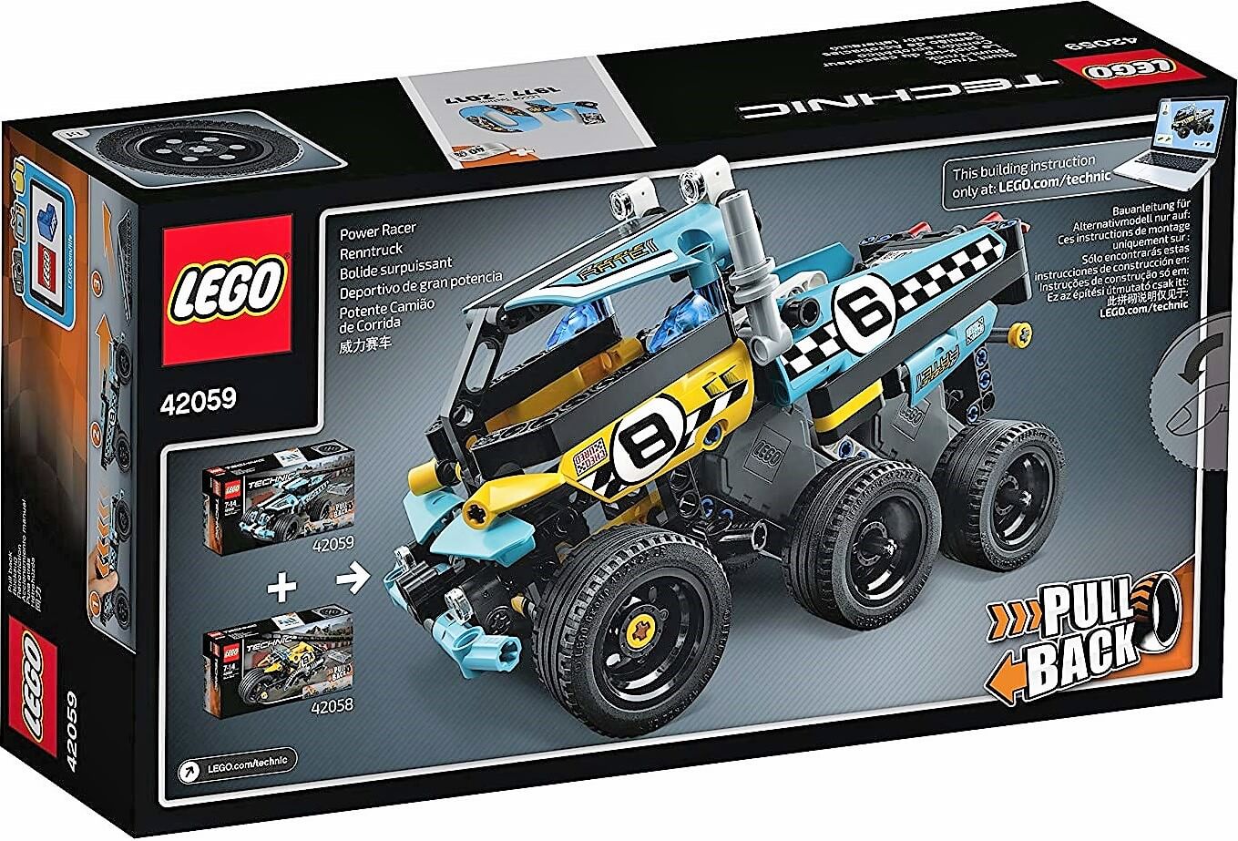 Camión acrobático ( Lego 42059 ) imagen d