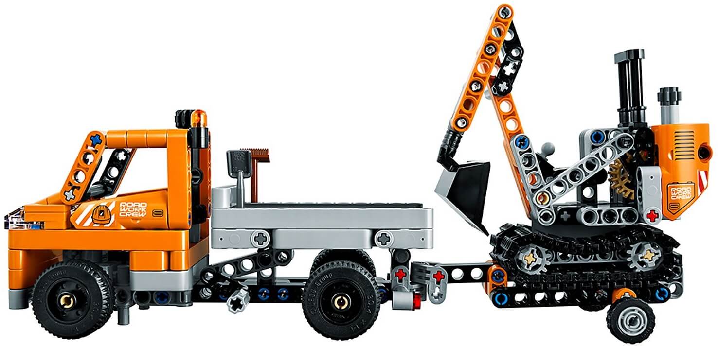 Equipo de trabajo en carretera ( Lego 42060 ) imagen d