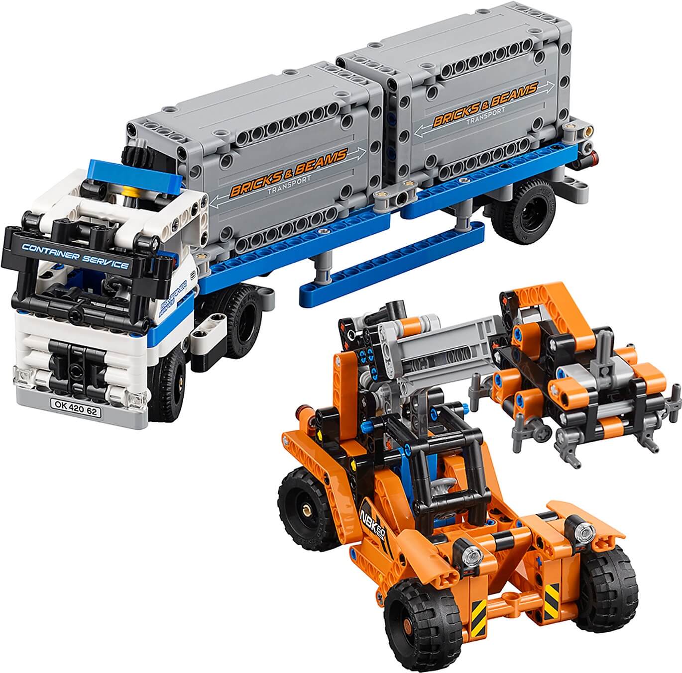Depósito de contenedores ( Lego 42062 ) imagen a