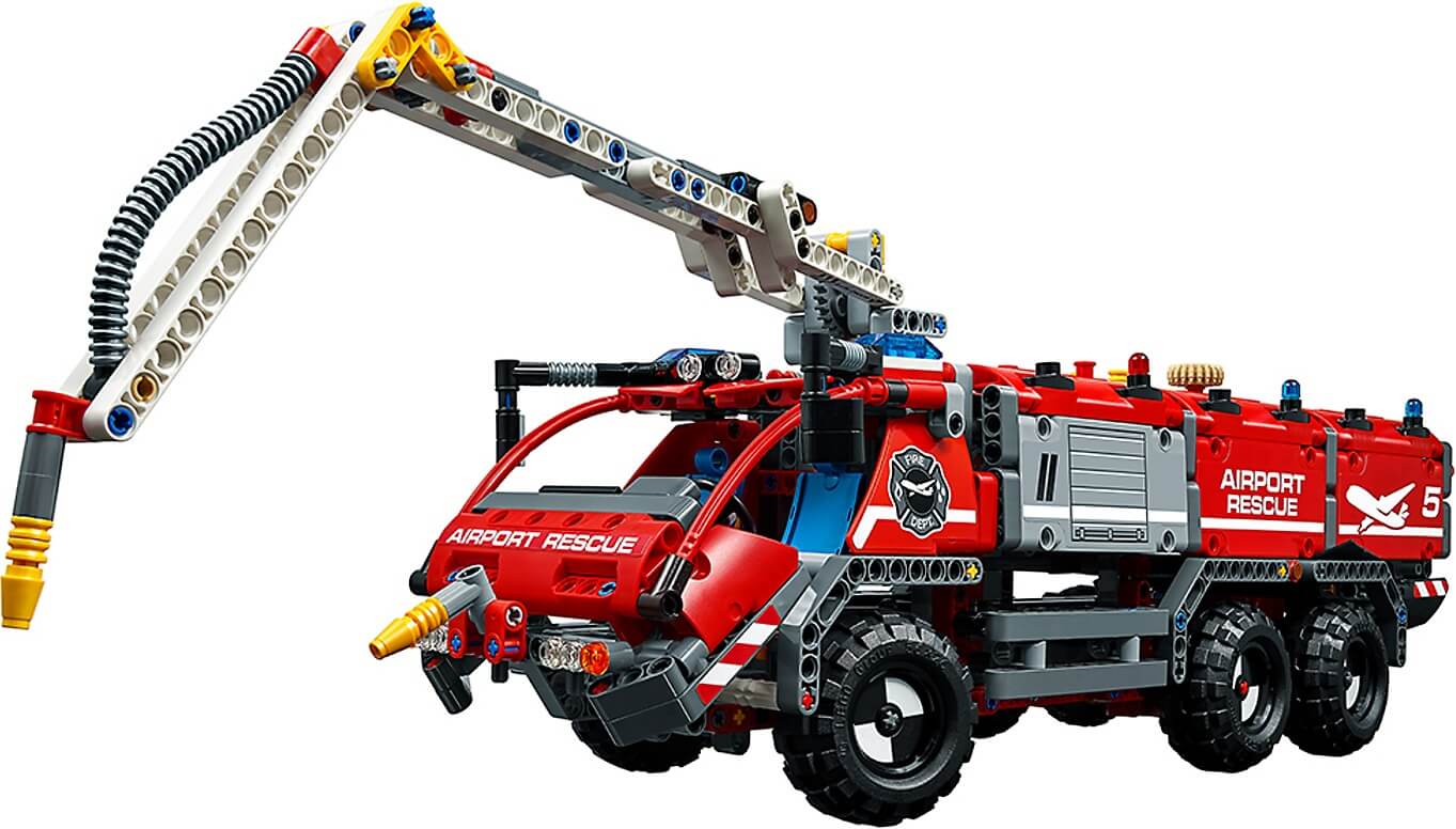 Vehículo de rescate aeroportuario ( Lego 42068 ) imagen b