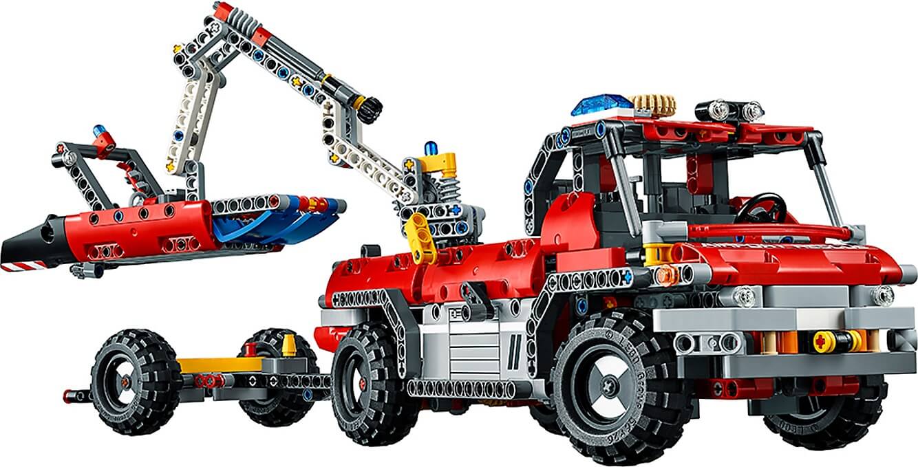 Vehículo de rescate aeroportuario ( Lego 42068 ) imagen c