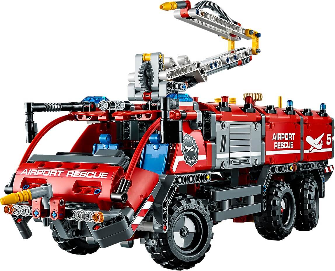 Vehículo de rescate aeroportuario ( Lego 42068 ) imagen e