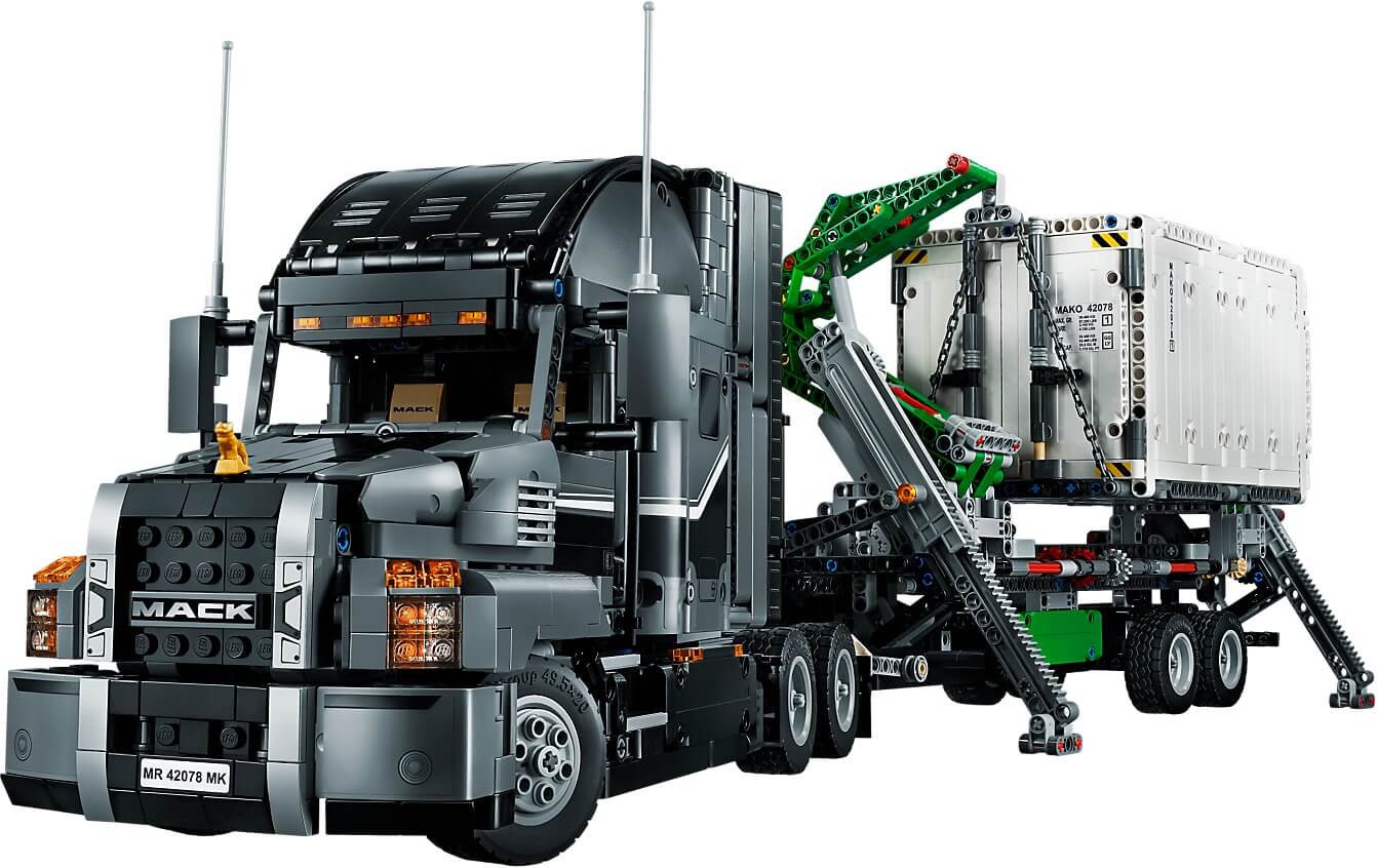 Camión Mack Anthem ( Lego 42078 ) imagen b